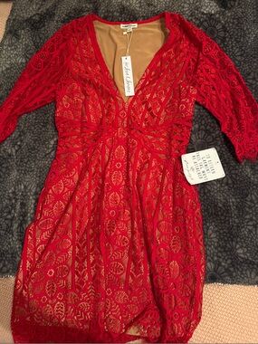 For Love And Lemons | Dresses | For Love And Lemons Butterscotch Assymetric Tank  Midi Dress Size Xs | Poshmark
